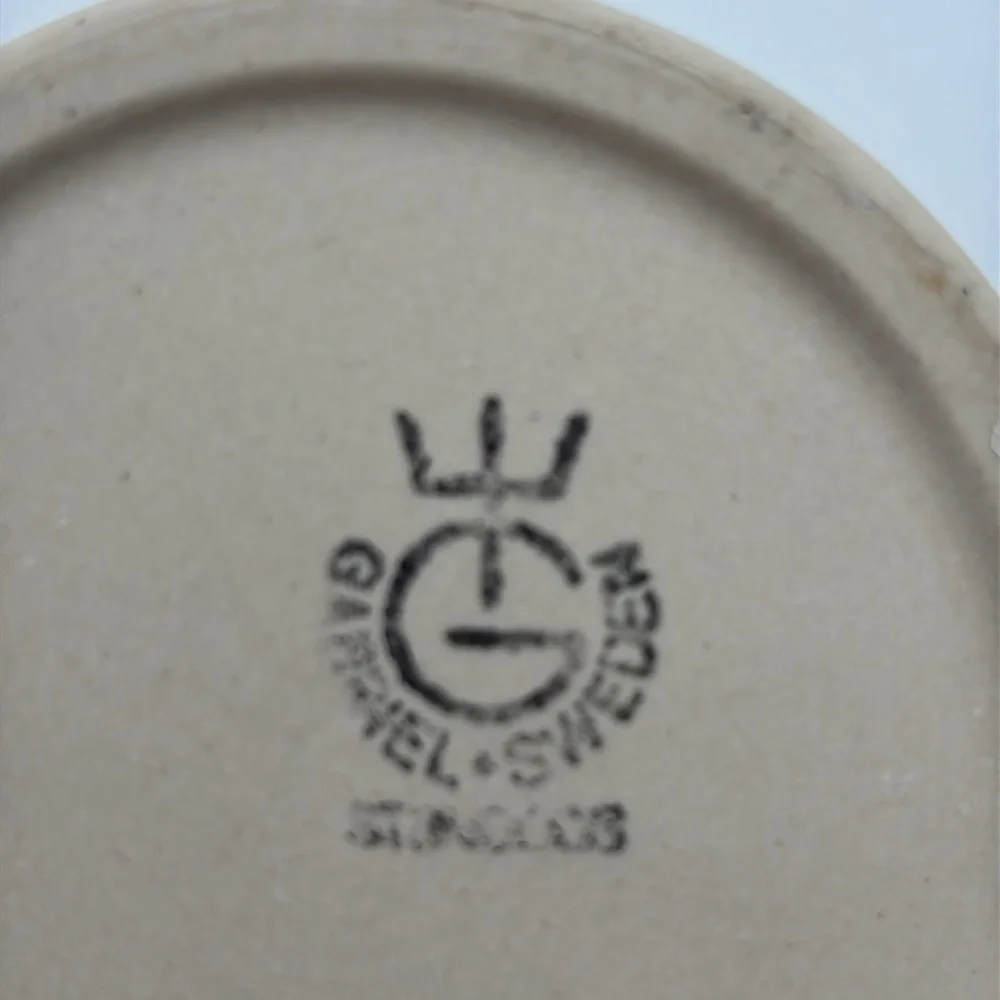 Vintage Gabriel Sweden Stengods Pottery Crock
